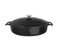 Vogue Round Sauté Pan Black 3.5Ltr 280(D) x65(H) mm