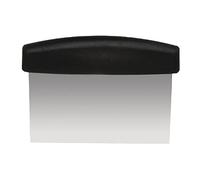 Vogue 05-045 Scottish Dough Scraper, Bakery/Cafe Handle Blades, Black, 11cm x 15cm