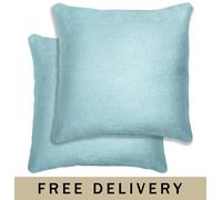 Vogue Semi-Plain Room Darkening Curtains & Cushion Covers - (Pair)