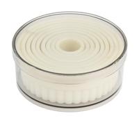 Vogue Serrated Round Pastry Cutters Nylon (Pack 9) - Baking Tool for Cutting Dough, Biscuits, Tart Bases JA523
