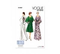 Vogue Sewing Pattern 1947 Dresses, Vintage Style B5 (8-10-12-14-16)