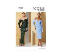 Vogue Sewing Pattern V2063Y5 Misses' Dress in Two Lengths Y5 (18-20-22-24-26)