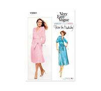 Vogue Sewing Pattern V2081B5 Misses' Wrap Dress by Diane Von Furstenberg B5(8-10-12-14-16)