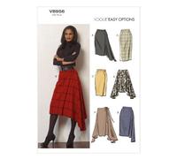 Vogue Sewing Pattern V8956 Misses’ Skirt