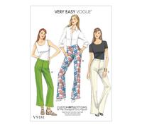 Vogue Sewing Pattern V9181 Women's Missus' Custom Fit Boot Cut Trousers