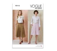Vogue Sewing Patterns V2115Y5 Misses' Shorts in Two Lengths Y5 (18-20-22-24-26)