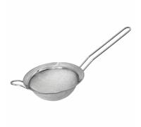 Vogue Sieve Strainer - Dishwasher Proof - Stainless Steel Mesh - 10cm / 4"