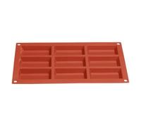 Vogue Silicone Cake Mould - 9 Cup | Flexible build ensures effortless food release and quick cleanup, offering reliable performance for commercial kitchens.