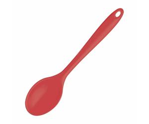 Vogue Silicone Cooking Spoon in Red Dishwasher Safe - 27cm