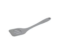 Vogue Silicone Slotted Turner Spatula, Grey, Flexible High Heat Spatula, Length: 29.5 cm, Silicone Safe for Non-Stick Pans, Heat Resistant up to 260°C, Dishwasher Safe, DA524