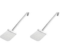 Vogue Small Stainless Steel Spatula Fish Turner or Egg Slice Flipper L676 (Pack of 2)