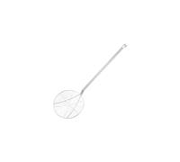 Vogue Spider Mesh Strainer Food Skimmer 9" C837 | Extra-long handle protects hands from burns, while the lightweight mesh design delivers reliable control during deep frying.