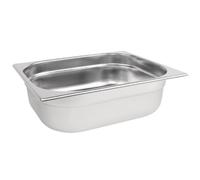 Vogue Stainless Steel 1/2 Gastronorm Pan 100mm - [K928]