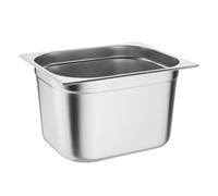 Vogue Stainless Steel 1/2 Gastronorm Pan with Overhanging Rim 200mm Deep - 12L