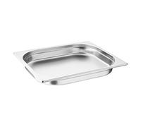 Vogue Stainless Steel 1/2 Gastronorm Pan with Overhanging Rim 40mm Deep - 2.5L