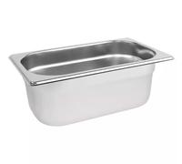 Vogue Stainless Steel 1/4 Gastronorm Tray 100mm - K819