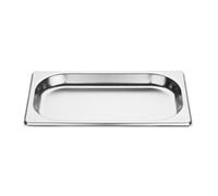 Vogue GM312 Stainless Steel GN 1/4 Pan 20mm 265x162mm Food Container Restaurant, Silver