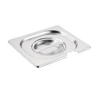 Vogue Stainless Steel 1/6 Gastronorm Notched Lid - CB175
