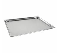Vogue Stainless Steel 2/1 Gastronorm Pan with Overhanging Rim 20mm Deep - 5.4L