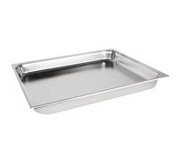 Vogue Stainless Steel 2/1 Gastronorm Tray 65mm - K802