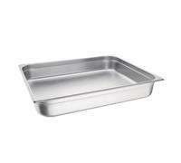 Vogue Stainless Steel 2/1 Gastronorm Tray 100mm - K804