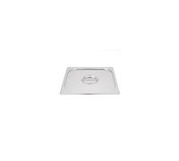 Vogue K970 Stainless Steel Lid With Centre Handle For 2/3 Gastronorm Pan, Silver