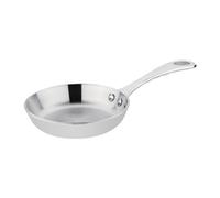 Vogue Tri Wall Mini Induction Frying Pan 100mm Silver Colour Stainless Steel