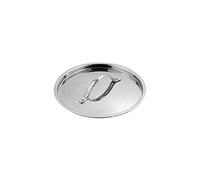 Vogue Stainless Steel & Aluminium Tri-Wall Saucepan Lid 20cm - Pan Cookware Cover Y424