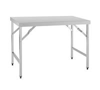 Vogue Stainless Steel Folding Table 1200mm