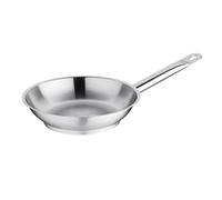 Vogue M924 Stainless Steel Frypan 200mm Frying Kitchen Heavy Duty Cookware Induction, Silver