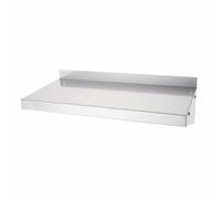 Vogue Stainless Steel Kitchen Shelf 600mm x 300mm inc. Brackets Y749 Catering