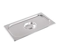 Vogue Stainless Steel 1/2 Gastronorm Lid