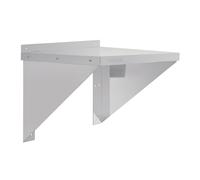 Stainless Steel Microwave Shelf Hanger Holder - Polished Finish 560(w)x460(d)mm