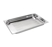 Vogue Stainless Steel Perforated 1/1 Gastronorm Tray 40mm