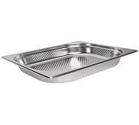 Gastronorm 1/2 PERFORATED Stainless Steel Pan Bain Marie Pot Choose Depth