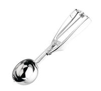 Vogue Stainless Steel Portioner Size 12 Ice Cream Scoop Potato Food Spoon, Silver