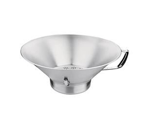 Vogue Stainless Steel Potato Chip Drainer E712, 176(H) x 413(Dia) mm