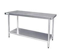 Vogue Stainless Steel Prep Table 1200mm Kitchen Restaurant Catering Commercial