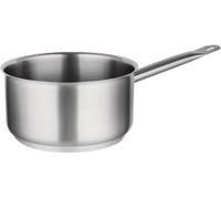 Vogue Stainless Steel Saucepan 20cm - Professional Chef Pan Cooking Pot for All