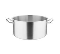 Vogue Stainless Steel Stew Pan 18.5Ltr - T088