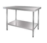 Vogue Table St/St - 1800x700x900mm 70 3/4x27 1/2x35 1/2" | Delivers a heavy-duty, hygienic workspace for food preparation, offering imperial dimensions of 70 3/4x27 1/2x35 1/2 inches.