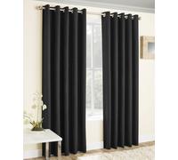 Tyrone Vogue Pair of Blockout Thermal Eyelet Curtains