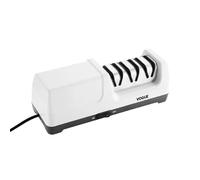 Vogue Three Stage Electric Knife Sharpener, White