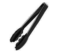 Vogue Tongs 23 cm/9 inch, Black, Polycarbonate Plastic, Comfortable Grip, Commercial & Home Kitchen Use, P924