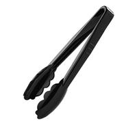 Vogue Tongs 23 cm/9 inch, Black, Polycarbonate Plastic, Comfortable Grip, Commercial & Home Kitchen Use, P924
