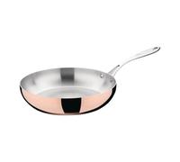 Vogue Tri Wall Copper Fry Pan Induction Safe Durable Riveted Handle - 280x60mm