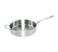 Vogue Stainless Steel & Aluminium Tri-Wall Saut Pan 24cm
