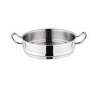 Vogue Tri-Wall Stainless Steel Steamer Insert, 240mm, 3 1/8Ltr