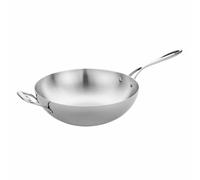 Vogue Tri Wall Wok Flat Base 305mm - [Y261]