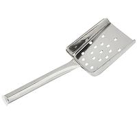 Vogue Tubular Handled Chip Scoop, Stainless Steel, Size: 25.5 cm/10(L)inch, Perforated Scoop, Hot Chip Scoop, Dishwasher Safe, French Fry Scoop, Scoop for Fast Food Catering, L674